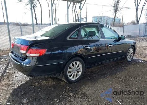 2007 Hyundai Azera Limited/Se from USA, damaged, VIN KMHFC46F07A164210